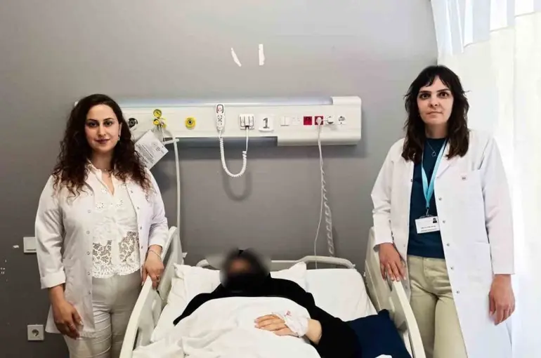 Hatay Eğitim ve Araştırma Hastanesi’nde gebelik döneminde başarılı operasyon
