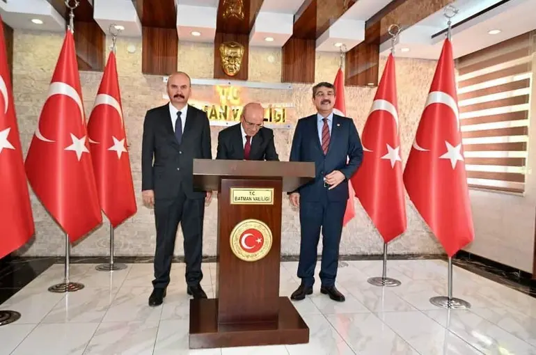 Hazine ve Maliye Bakanı Şimşek Batman’da
