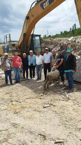 Hisarcık-Gediz kara yolunda çalışmalar yeniden başladı

