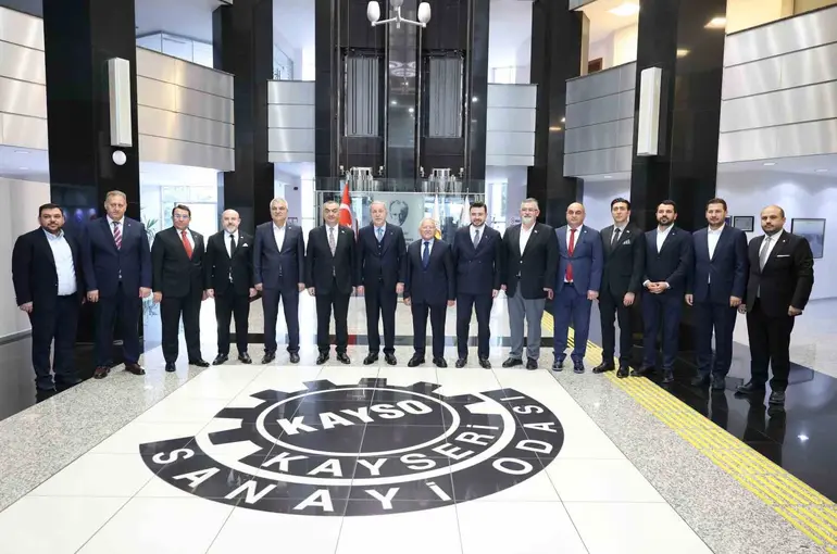 Hulusi Akar’dan KAYSO’ya hayırlı olsun ziyareti
