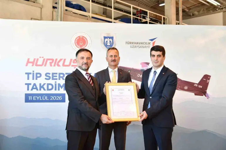 HÜRKUŞ-II’ye Askeri Tip Sertifikası
