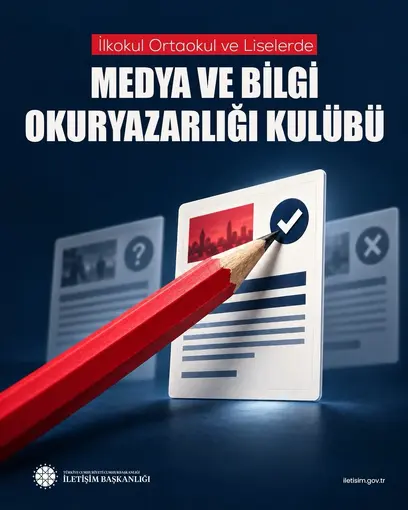 İletişim Başkanı Duran: "İlkokul, ortaokul ve liselerimizde Medya ve Bilgi Okuryazarlığı Kulüplerimizi kuruyoruz"
