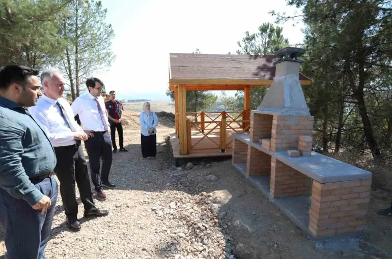 İnegöl Millet Bahçesi hazırlanıyor
