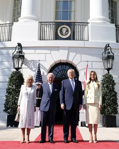 İngiltere Kralı Charles ve eşi Kraliçe Camilla ABD’de
