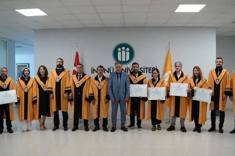 İnönü Üniversitesinde akademik yükselme töreni
