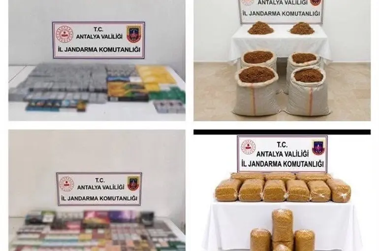 Kaçak tütün ve tütün mamulleri operasyonu

