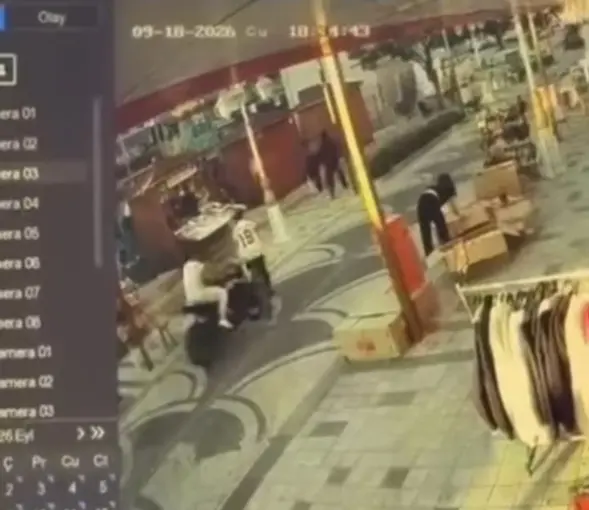 Kapaklı’da motosiklet bisikletli çocuğa çarptı
