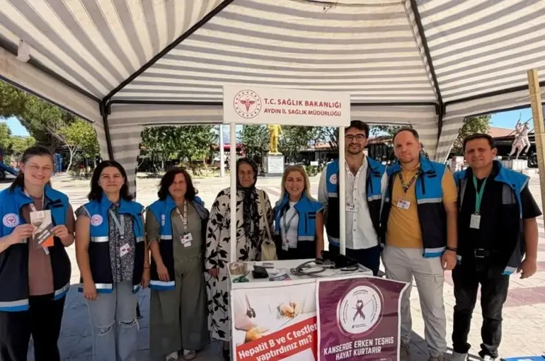 Karacasu’da vatandaşlara sağlık taraması
