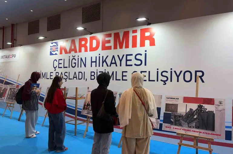 KARDEMİR, MetalExpo’da üretim gücü ve çeliğin hikayesini sergiledi
