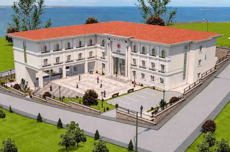 Kaş ilçesine yeni adliye binası
