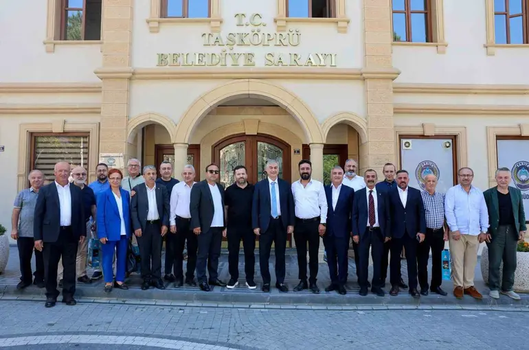 KASİAD yönetiminden Taşköprü Belediyesine ziyaret
