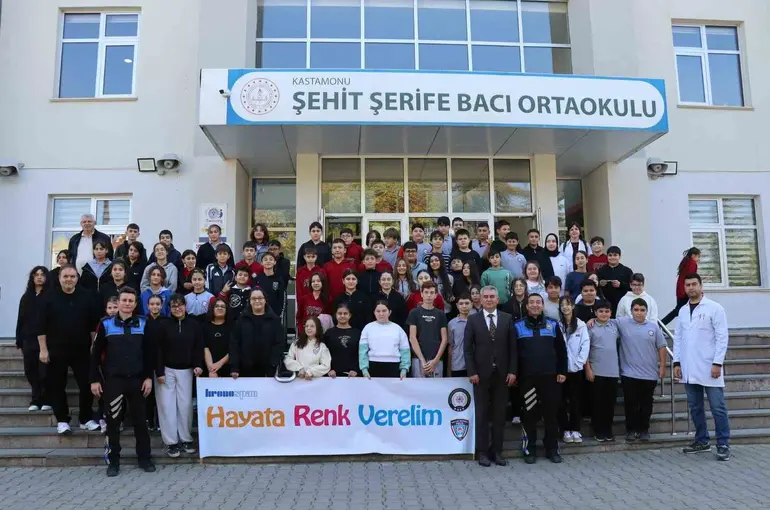 Kastamonu’da çocuklar bu projeyle bilinçleniyor
