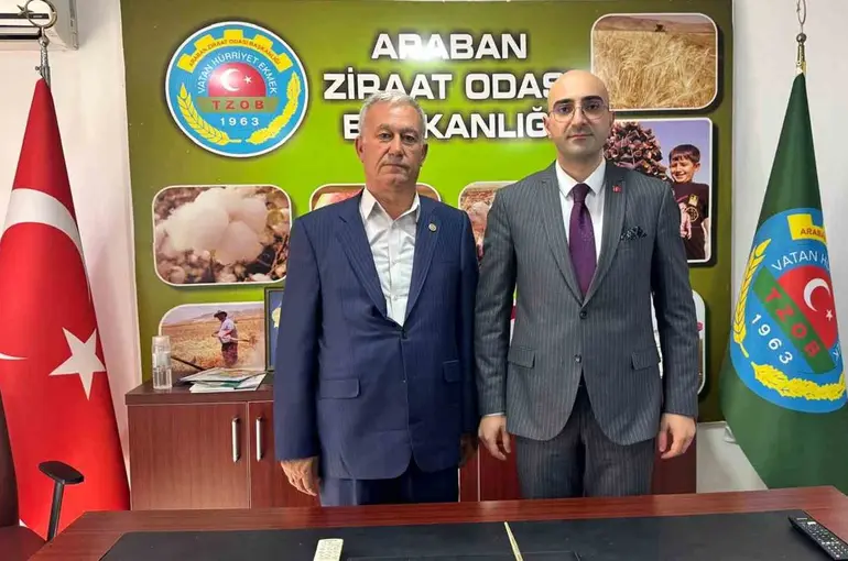 Kaymakam Ceylan, Hasan Altun ile bir araya geldi
