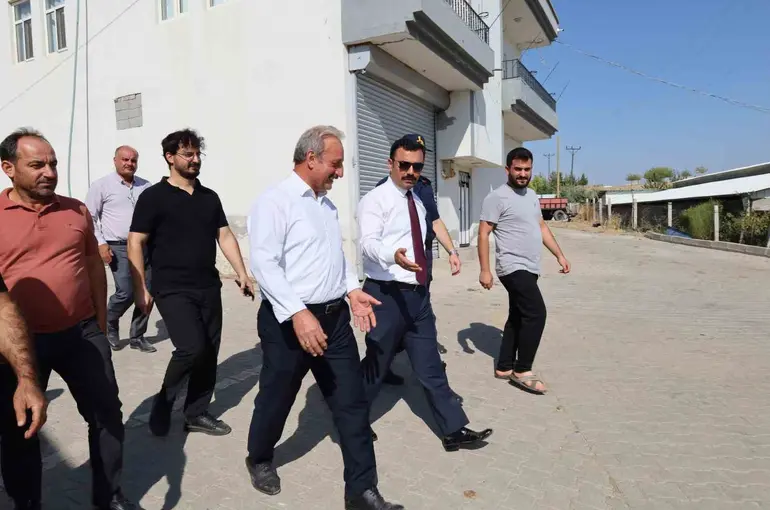 Kaymakam Soysal köylerde incelemelerde bulundu
