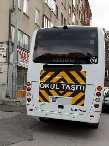 Kayseri’de okul servisi ücretleri belli oldu
