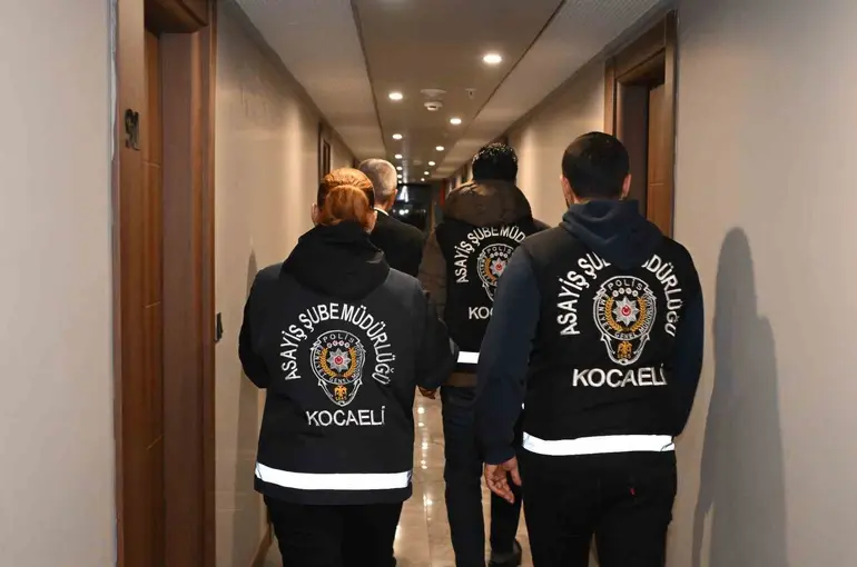 Kocaeli’de aranan 54 şüpheli tutuklandı
