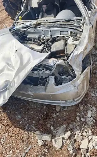 Kontrolden çıkan otomobil takla attı: 1 ölü, 2 yaralı
