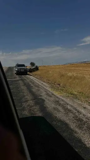 Kontrolden çıkan otomobil takla attı
