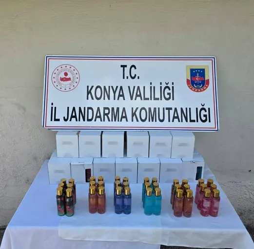 Konya'da 186 bin makaron ve 240 kaçak parfüm ele geçirildi
