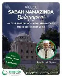 Konya'da aileler sabah namazında bir araya gelecek