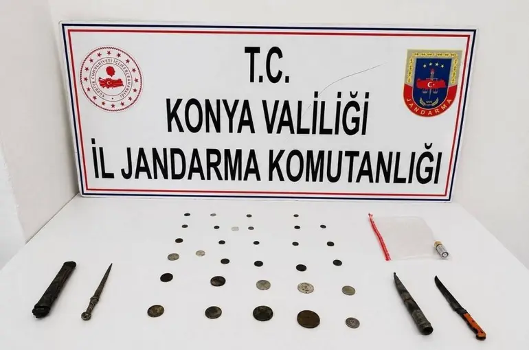 Konya'da tarihi eser operasyonu