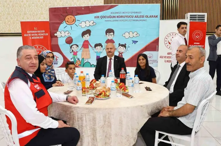 Koruyucu Aile Günü’nde aileler ve çocuklar aynı sofrada buluştu

