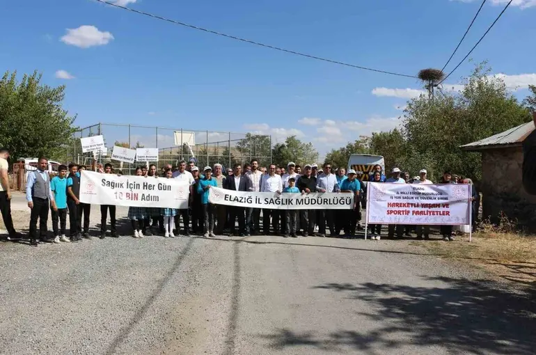 Kovancılar’da dünya yürüyüş günü etkinliği
