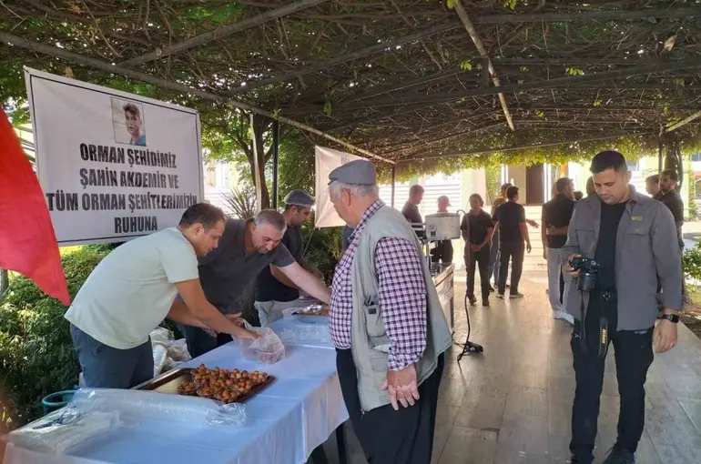 Köyceğiz’de orman şehidi Akdemir, lokma hayrı ile anıldı
