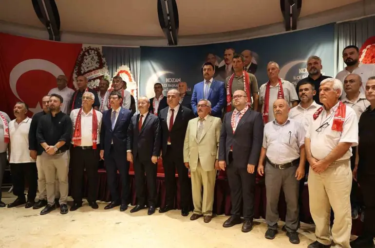 Kozan MHP’de yeni başkan Yusuf Seğmen oldu
