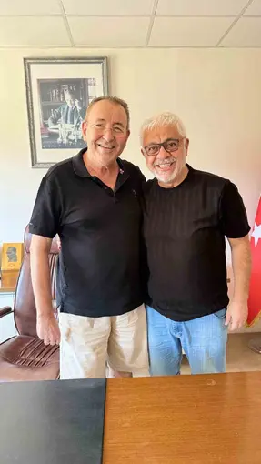 KUTO Başkanı Serdar Akdoğan, sanatçı Altın’ı ağırladı
