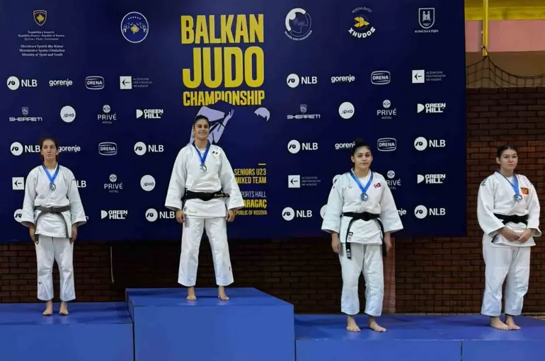 Manisalı judocu Hira Nur Turgut’tan Balkan Şampiyonası’nda 2 madalya
