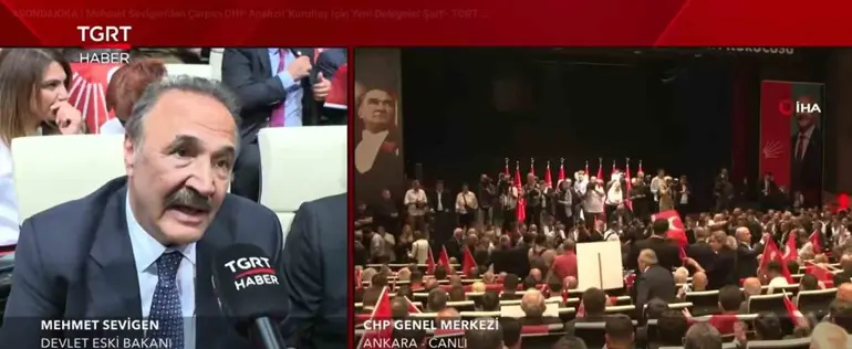 Mehmet Sevigen: "CHP’nin bir tane genel başkanı var. O da Genel Başkan Kemal Bey’dir"
