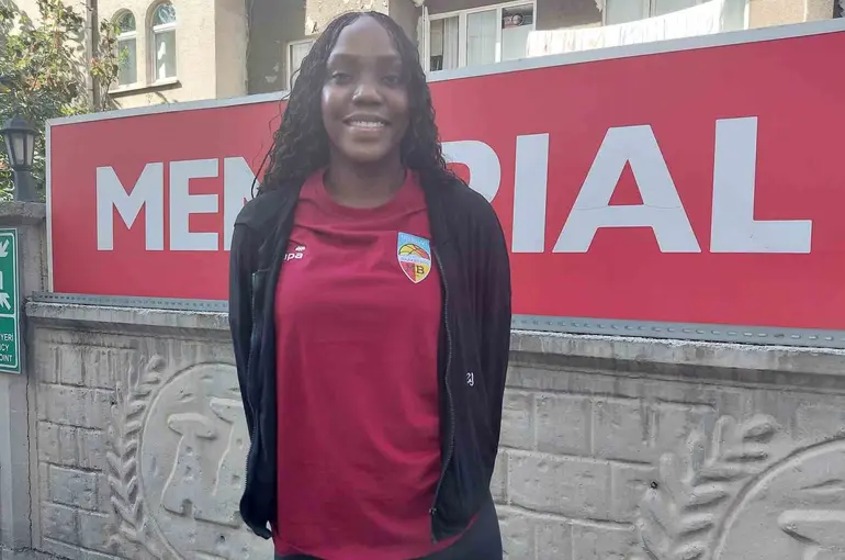 Melikgazi Kayseri Basketbol’un yeni transferi Beatrice sağlık kontrolünden geçti
