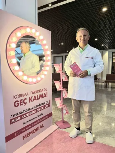 Memorial Bodrum Hastanesi’nde Meme Kanseri farkındalığına destek: "Pembe Ayna"
