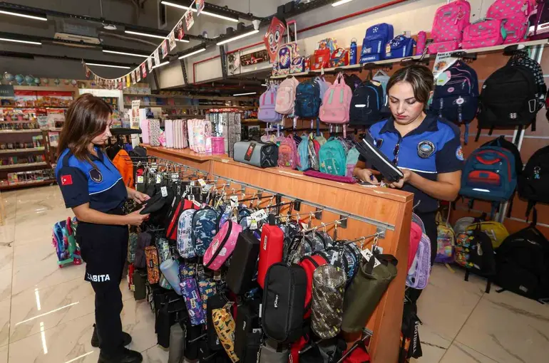Mersin’de kırtasiyelere eğitim-öğretim yılı öncesi denetim
