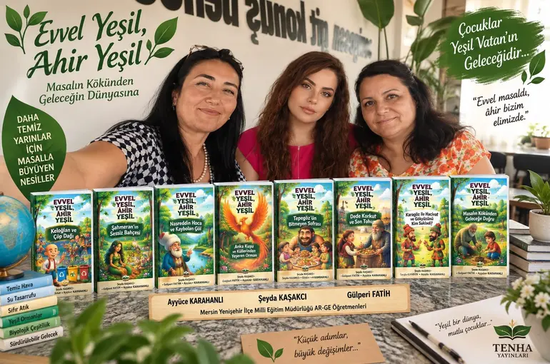 Mersin’de öğretmenlerden masallarla ‘Yeşil Vatan’ projesi
