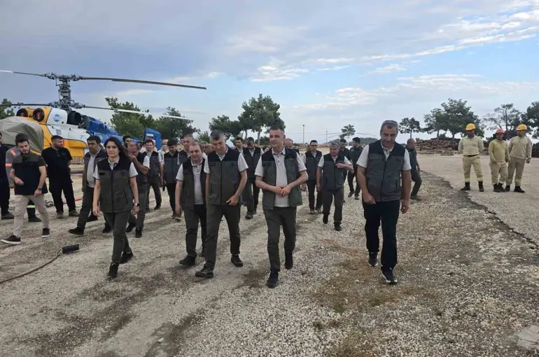 Mersin’de orman yangınlarına karşı teyakkuz vurgusu
