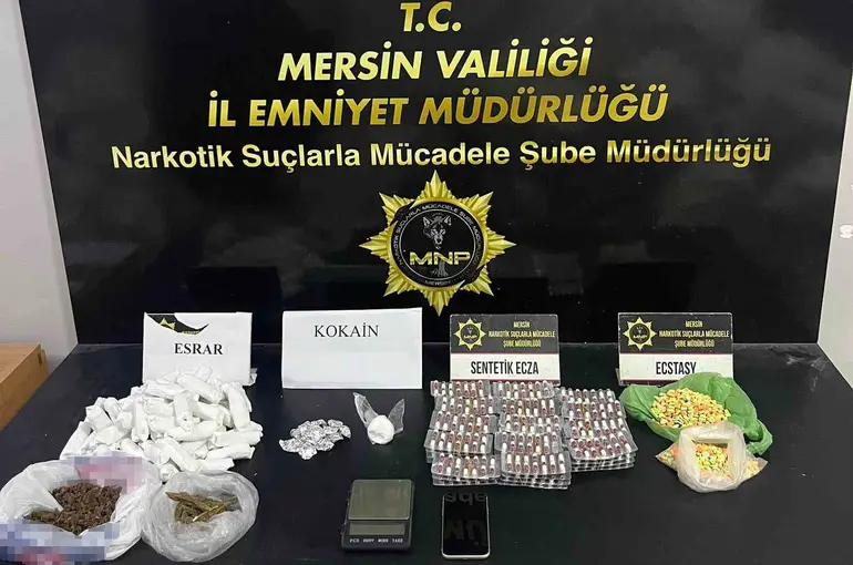 Mersin’de uyuşturucu operasyonları: 5 tutuklama
