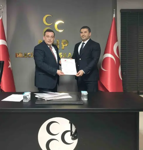 MHP Bozüyük İlçe Başkanlığına Mümin Gün atandı
