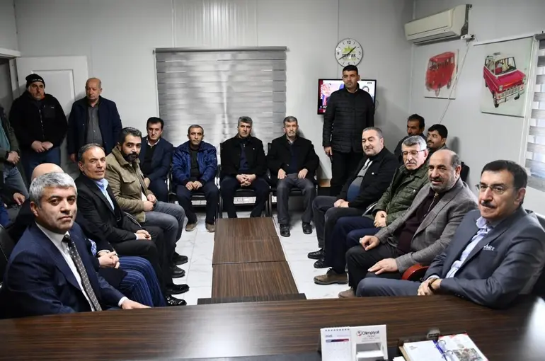 Milletvekili Tüfenkci’den Minibüsçüler Odası’na ziyaret
