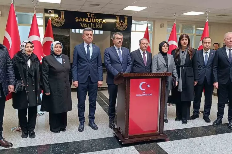 Milli Eğitim Bakanı Yusuf Tekin Şanlıurfa’da
