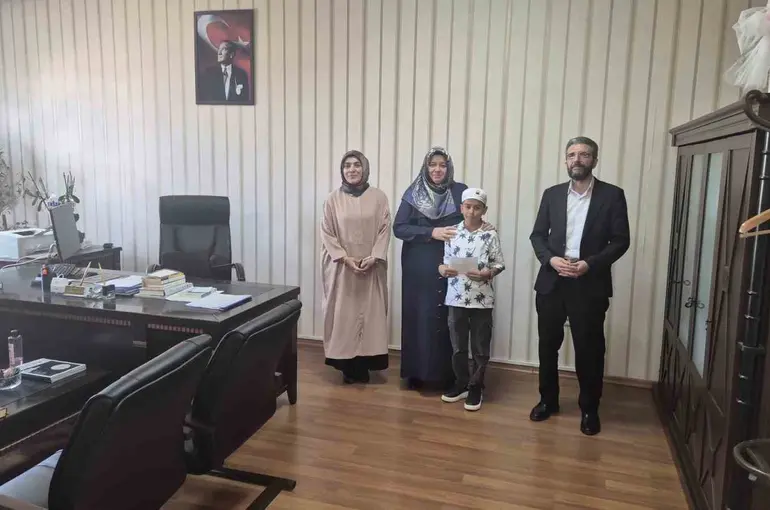 Müftülükten Kur’an-ı Kerim’i güzel okuma yarışması: Bölge Finalisti Yusuf Eymen oldu
