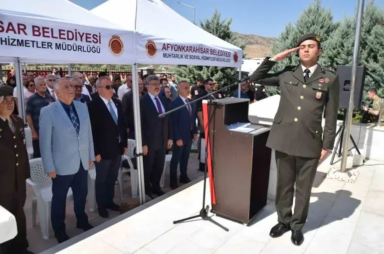 Mühimmat deposu patlaması şehitleri yad edildi

