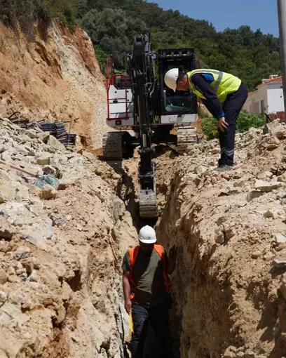 MUSKİ’den Gökova’da kanalizasyon ana şebeke hattı yapımı
