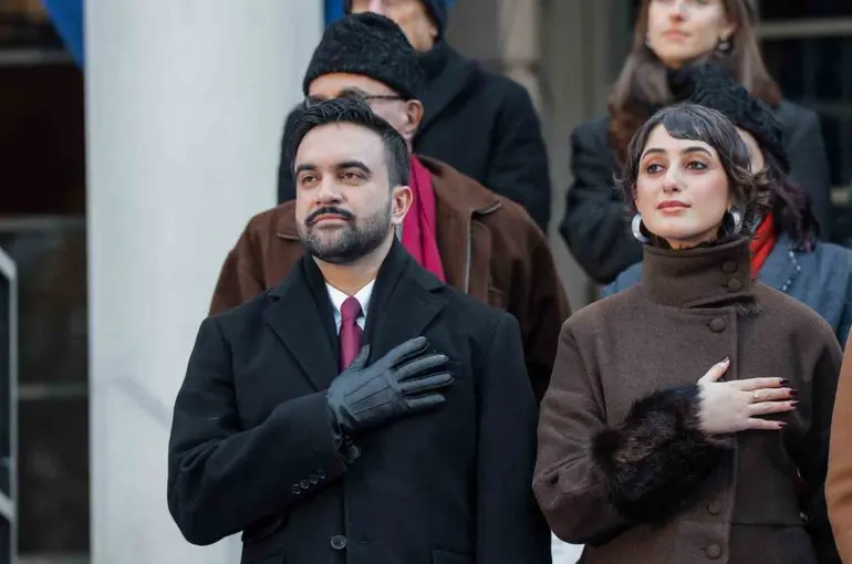 New York Belediye Başkanı Mamdani, dondurucu soğukta ikinci kez yemin etti
