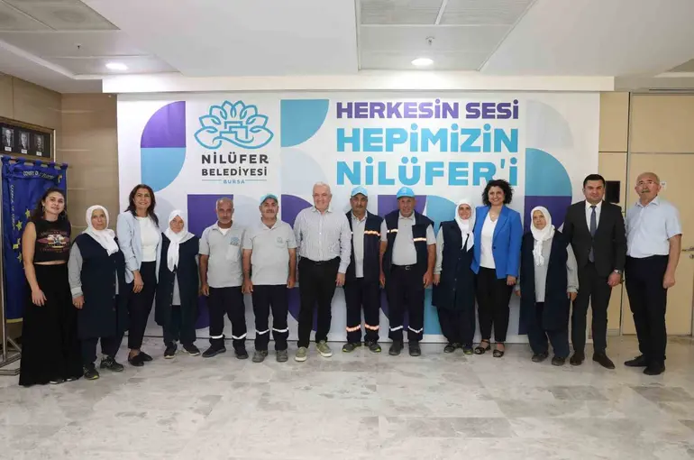 Nilüfer Belediyesi kursiyerleri sertifikalarını aldı
