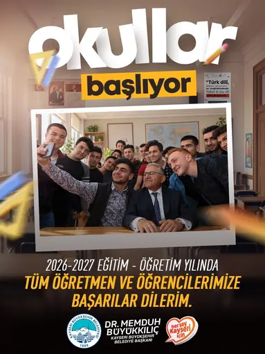 Öğrenci dostu başkandan yeni eğitim yılı mesajı: "Geleceğimizi çocuklarımızla inşa ediyoruz"
