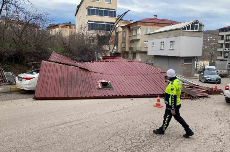 Ordu’da fırtına hayatı olumsuz etkiledi
