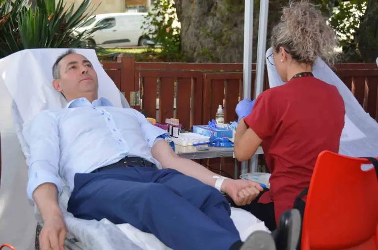 Ordu’da kamu personelinden kan bağışı
