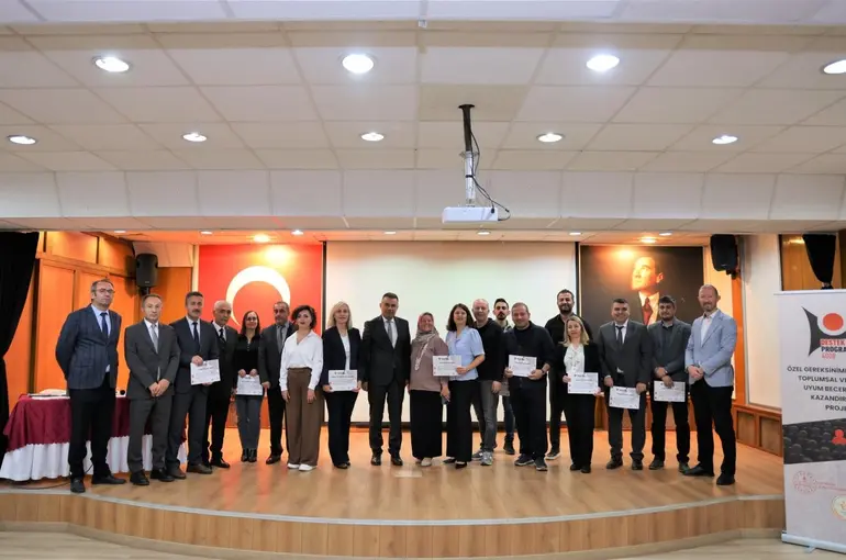 Özel bireylerin becerilerini arttıran proje tamamlandı

